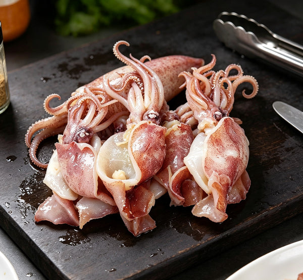 Fresh Raw Squid