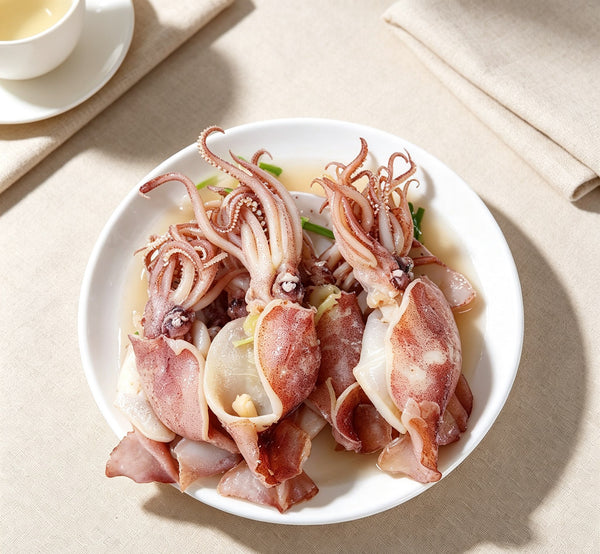 Fresh Raw Squid